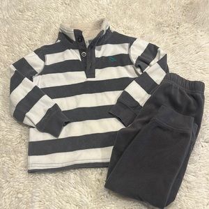 Carter’s pullover set. Toddler boy size 4T.